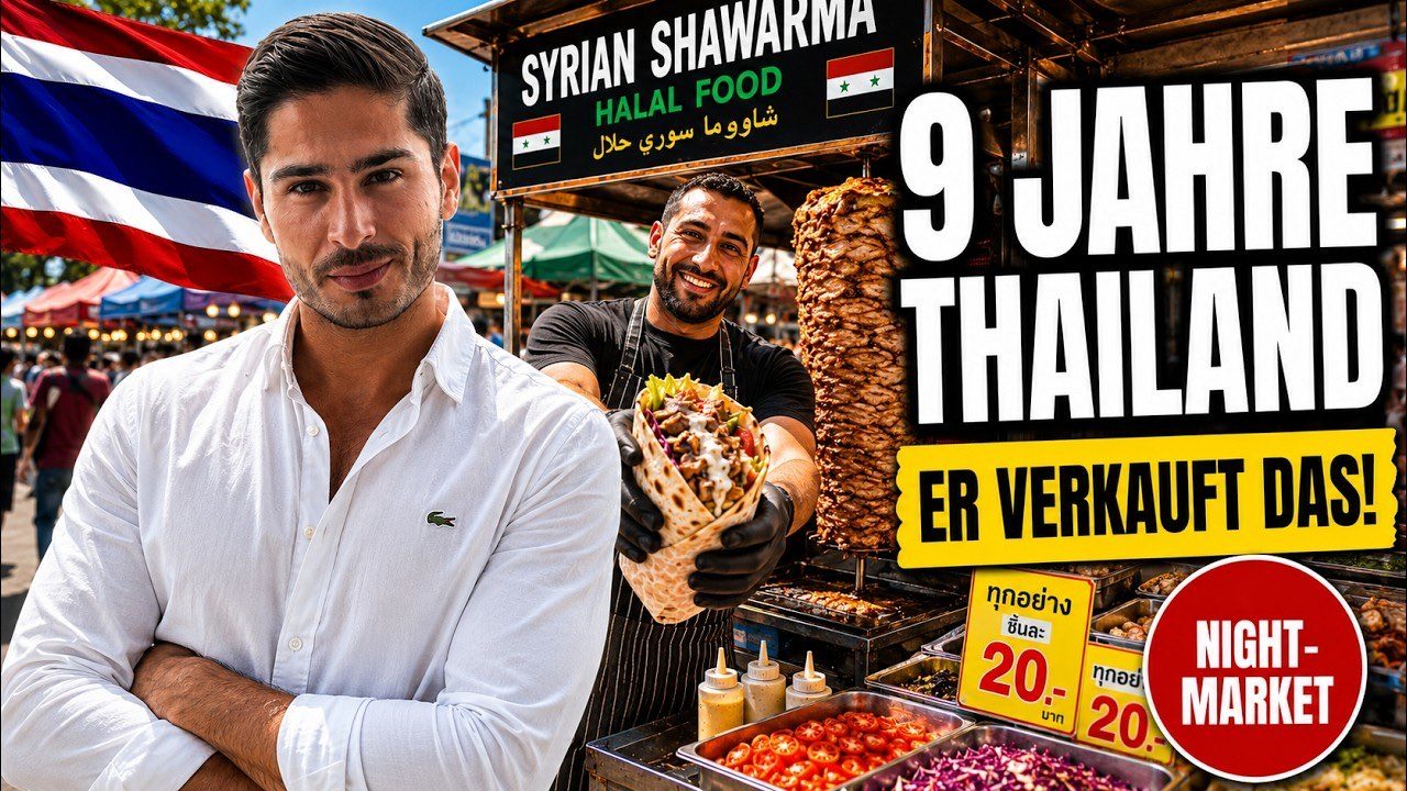 Vorschaubild des Videos: Brand in Thailand, Döner für 2€ & Angeln auf'm Night Market? Auswandern? Deutsche im Ausland