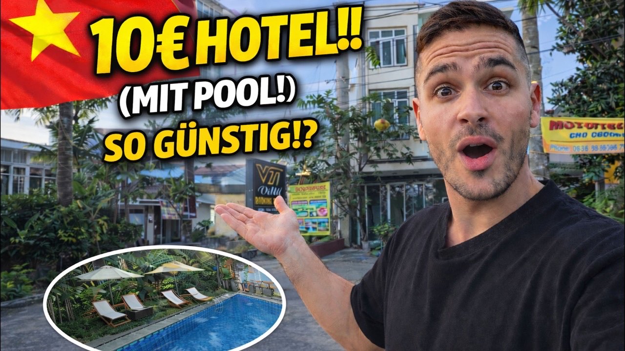 Vorschaubild des Videos: Vietnam 2026: 300€ Lebenshaltungskosten? Der echte Finanz-Check 🇻🇳 Auswandern?!