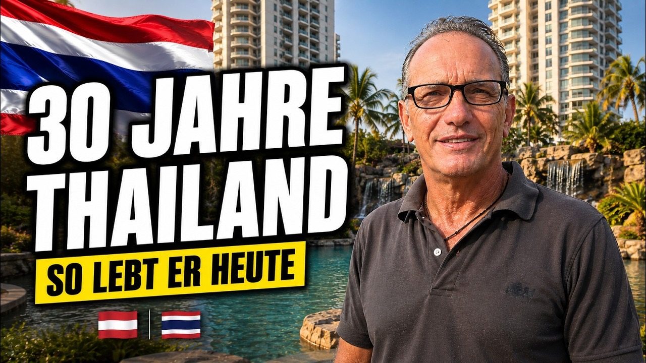Vorschaubild des Videos: SO LEBT ein Österreicher (57) nach 30 Jahren Thailand