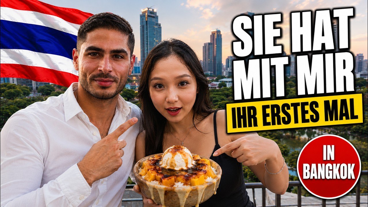 Vorschaubild des Videos: Vietnamesin ist zum ERSTEN MAL in Thailand & DAS lasse ich sie in Bangkok probieren I Lohnt sich's!?